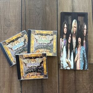 Aerosmith Pandora’s Box Three CD Set with Book